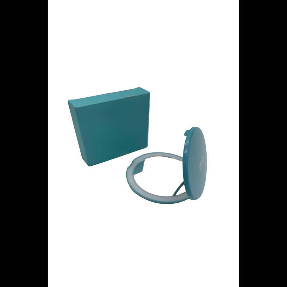 Pop Sonic Compact Mirror w/ 1x/5x Mag & Gift Box Teal